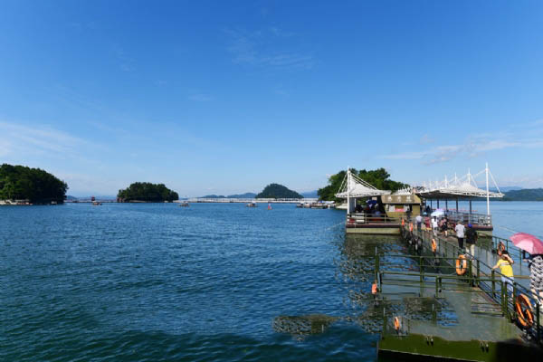 千岛湖钓鱼岛景区
